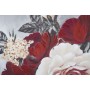 Quadro dipinto su tela RED FLOWER SQUARE cm.90