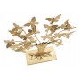 Albero della vita con farfalle H.30 cm , GLAM Oro