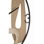 Orologio parete rotondo Ø 60 cm in legno e metallo, MOT