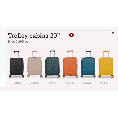 Trolley da cabina 20" SoftGlide - GHEPARD