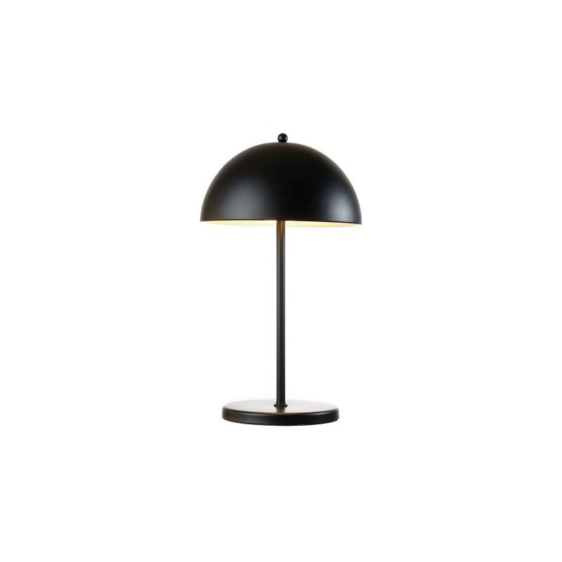 Lampada da tavolo metallo nero, H. 61 cm- L'Oca Nera