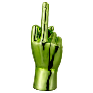 Scultura resina Mano Fuck H. 26 cm - immagine 4