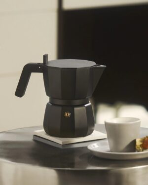 Caffettiera MOKA NERA -David Chipperfield - ALESSI