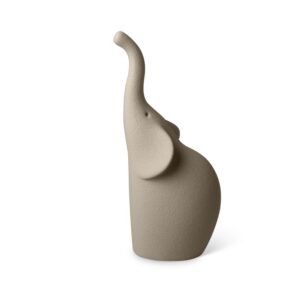 Elefante seduto mini  H. 16 cm, Linea Sette Ceramiche