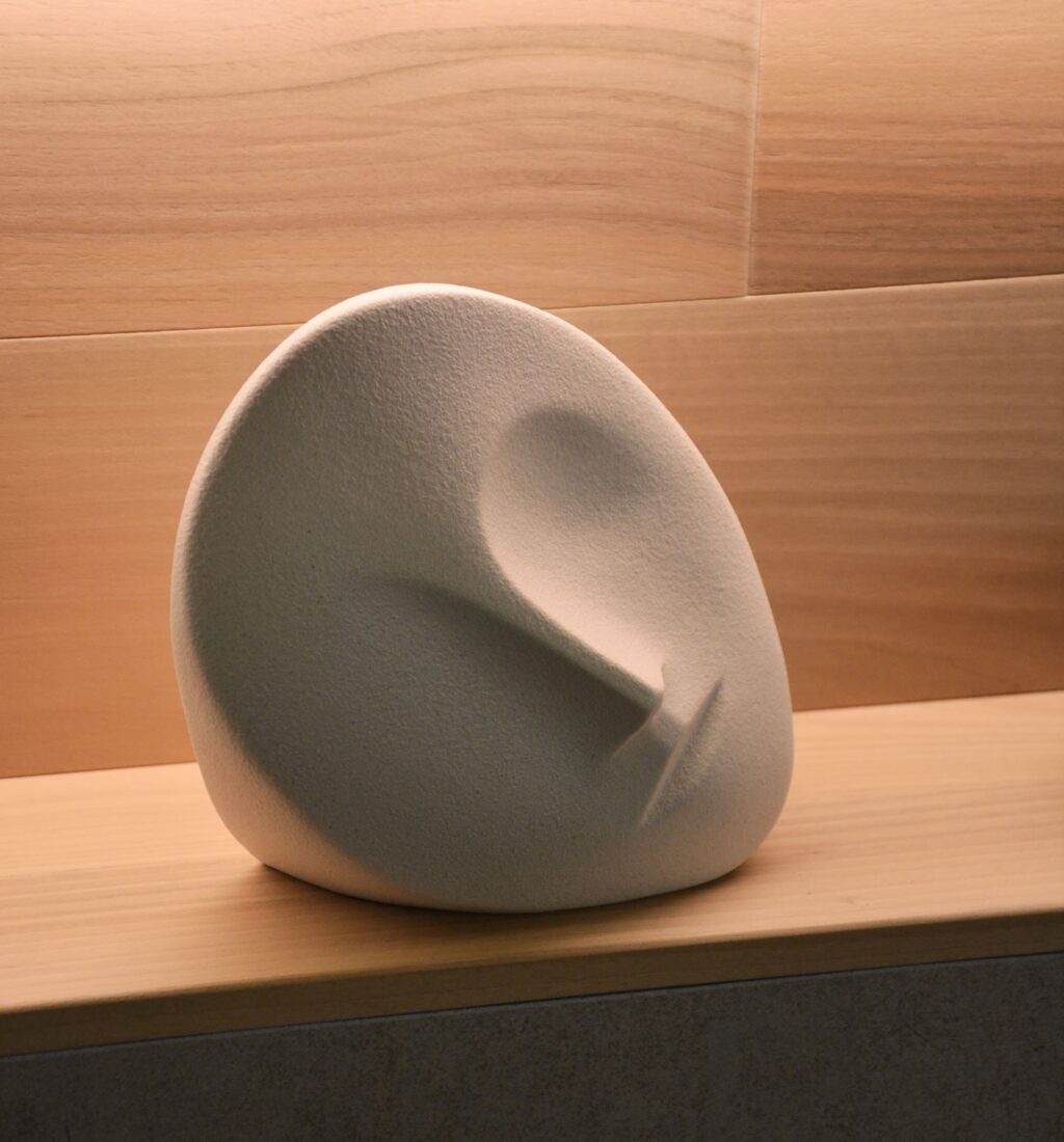 Scultura Volto Augusta H.17 , Linea Sette Ceramiche