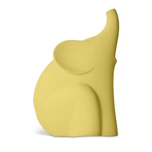 Elefante  Smiley Giallo  H.28 cm, Linea Sette Ceramiche