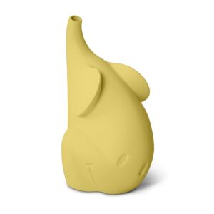 Elefante  Smiley Giallo  H.28 cm, Linea Sette Ceramiche