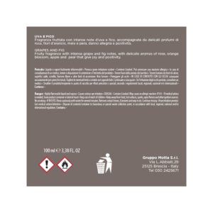 PROFUMATORE D'AMBIENTE ROSA GIALLA DIFFUSER Fragranza UVA E FICO 100 ML