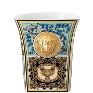 Vaso porcellana cm.18, Barocco Mosaic,  Versace -Rosenthal