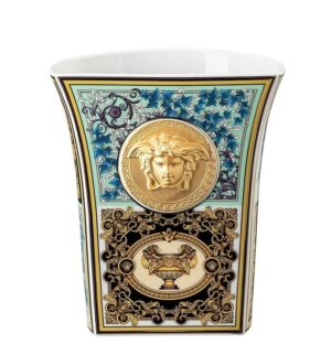 Vaso porcellana cm.18, Barocco Mosaic,  Versace -Rosenthal