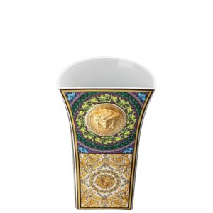 Vaso porcellana cm.26 Barocco Mosaic,  Versace -Rosenthal