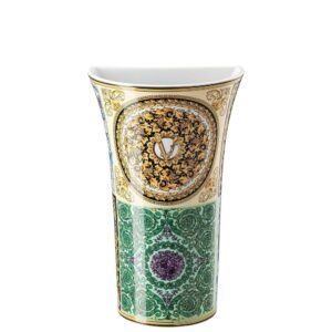 Vaso porcellana cm.26 Barocco Mosaic,  Versace -Rosenthal