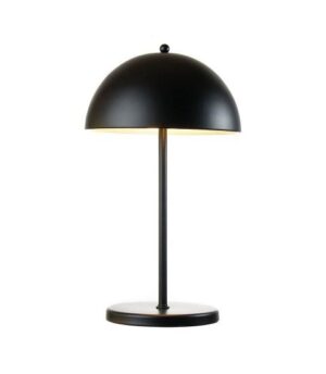 Lampada da tavolo metallo nero, H. 61 cm- L'Oca Nera