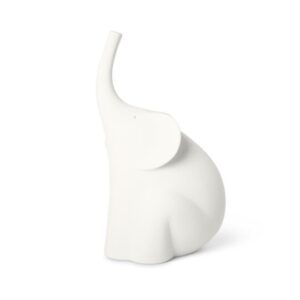 Elefante seduto portafortuna, H.24 cm.- Linea Sette Ceramiche