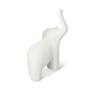 Elefante Indiano portafortuna, H. 33 cm, Linea Sette Ceramiche